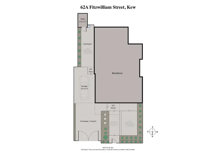 Floorplan of Homely townhouse listing, 62a Fitzwilliam Street, Kew VIC 3101