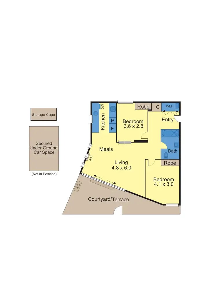 Floorplan of Homely apartment listing, 5C/1142 Nepean Highway, Highett VIC 3190