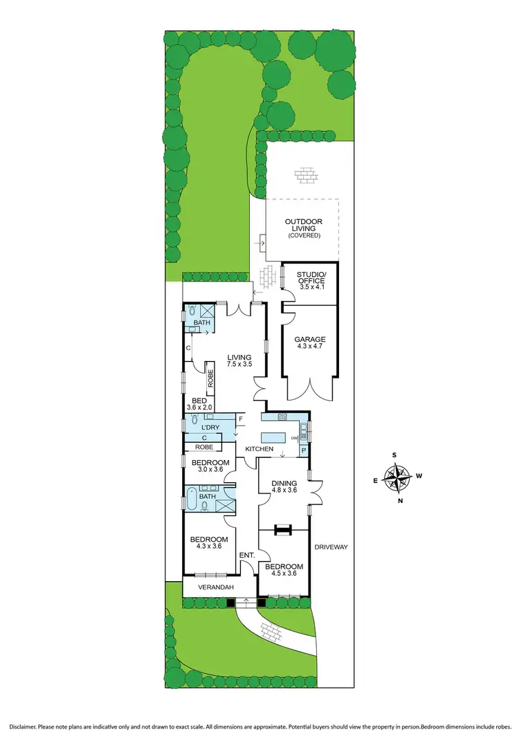 Floorplan of Homely house listing, 2 Hutchinson Street, Coburg VIC 3058