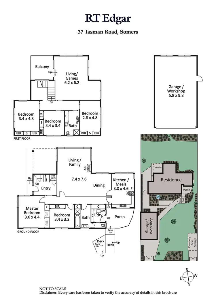 Floorplan of Homely house listing, 37 Tasman Road, Somers VIC 3927