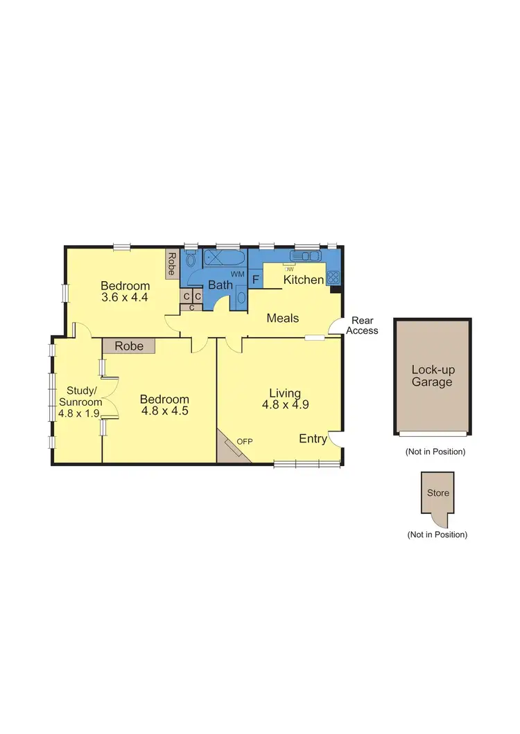Floorplan of Homely apartment listing, 5/273 Orrong Road, St Kilda East VIC 3183