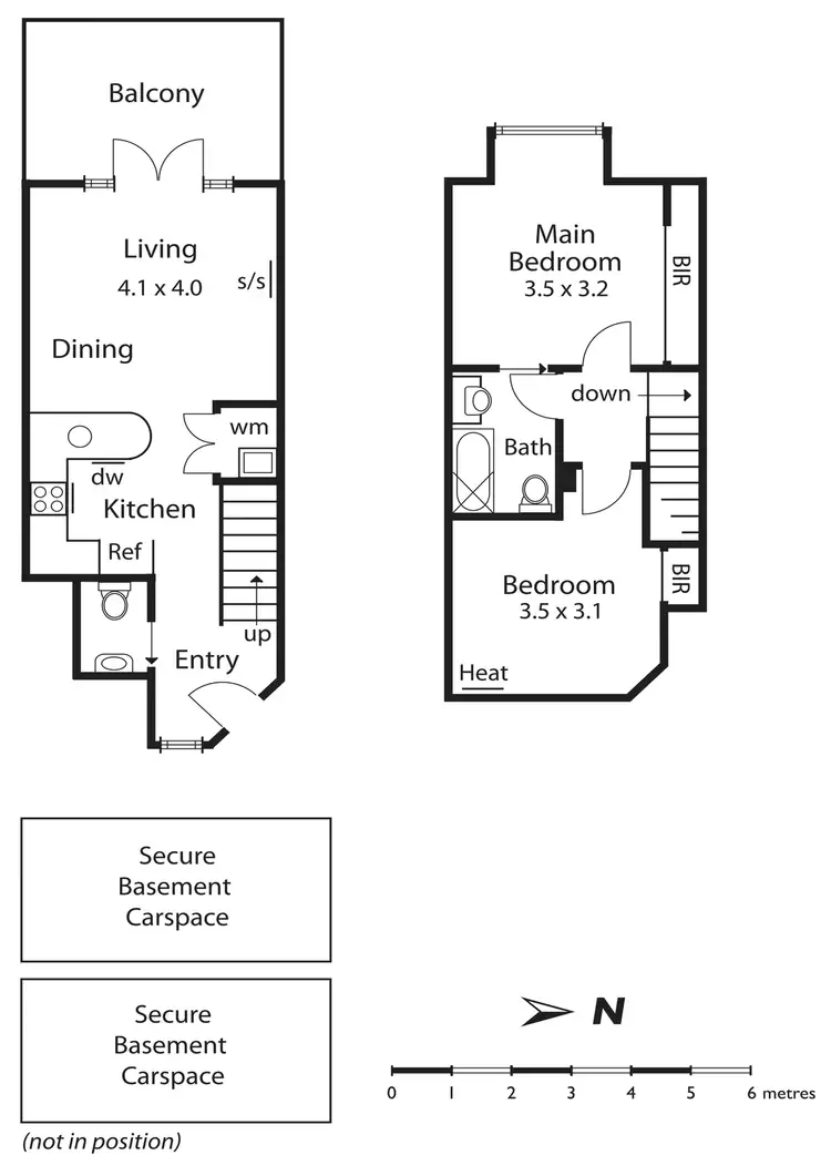 Floorplan of Homely apartment listing, 28/1083 Glen Huntly Road, Glen Huntly VIC 3163