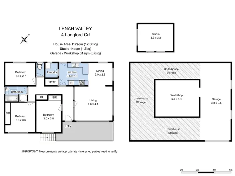 Floorplan of Homely house listing, 4 Langford Court, Lenah Valley TAS 7008
