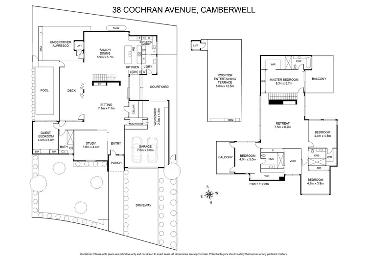 Floorplan of Homely house listing, 38 Cochran Avenue, Camberwell VIC 3124