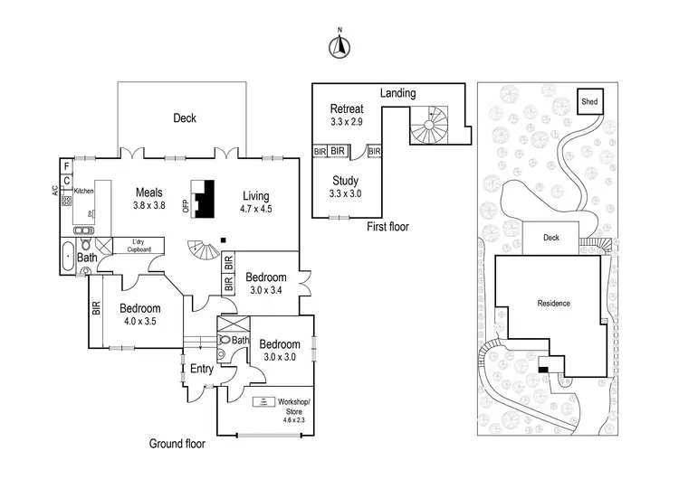 Floorplan of Homely house listing, 38 Devon Street, Eaglemont VIC 3084