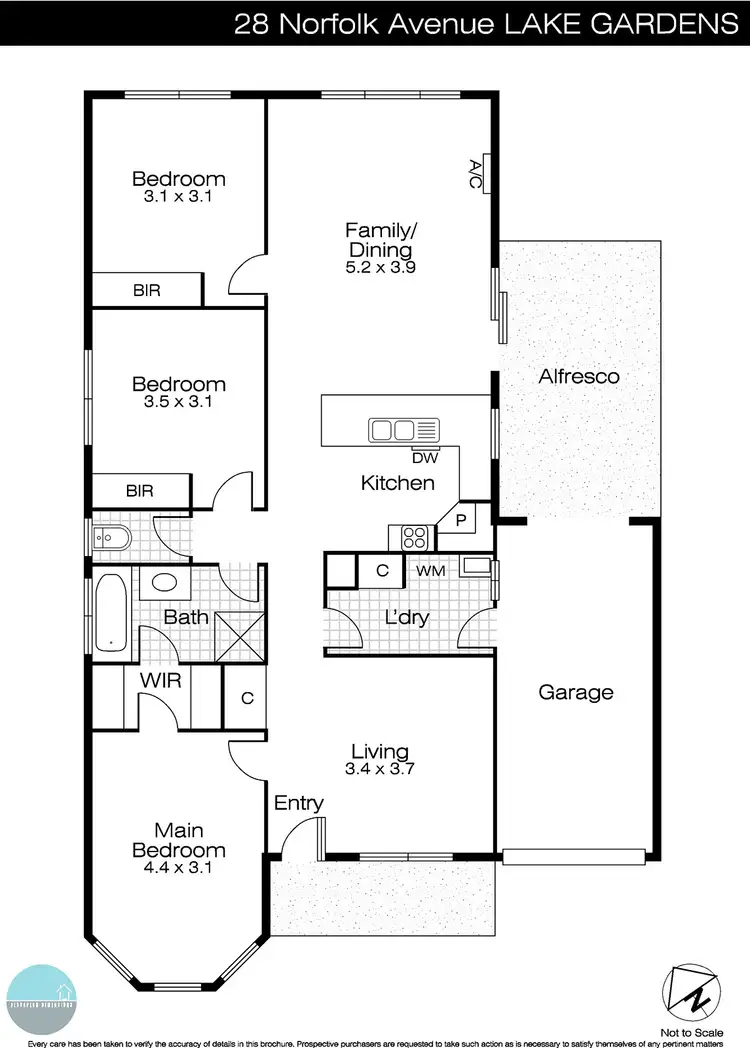 Floorplan of Homely house listing, 28 Norfolk Avenue, Lake Gardens VIC 3355