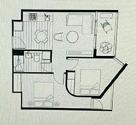 Floorplan of Homely apartment listing, 1602/8 Daly Street, South Yarra VIC 3141