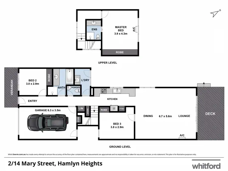 Floorplan of Homely house listing, 2/14 Mary Street, Hamlyn Heights VIC 3215