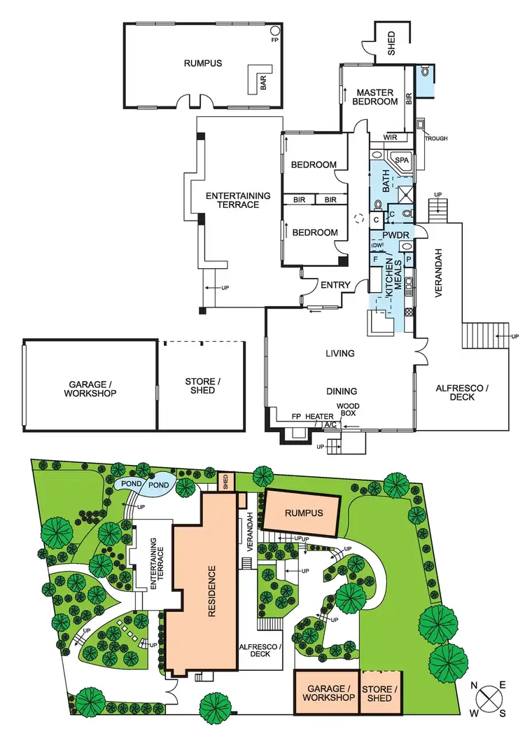 Floorplan of Homely house listing, 28 Storey  Avenue, Research VIC 3095