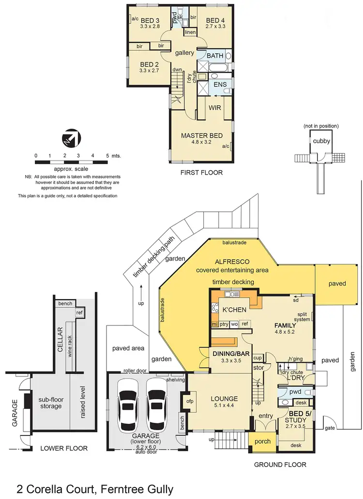 Floorplan of Homely house listing, 2 Corella Court, Ferntree Gully VIC 3156