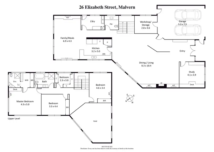 Floorplan of Homely house listing, 26 Elizabeth Street, Malvern VIC 3144