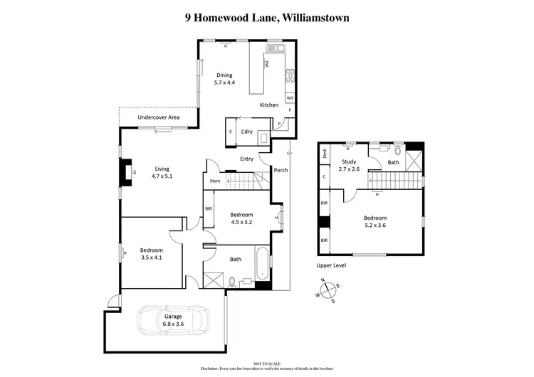 Floorplan of Homely house listing, 9 Homewood Lane, Williamstown VIC 3016