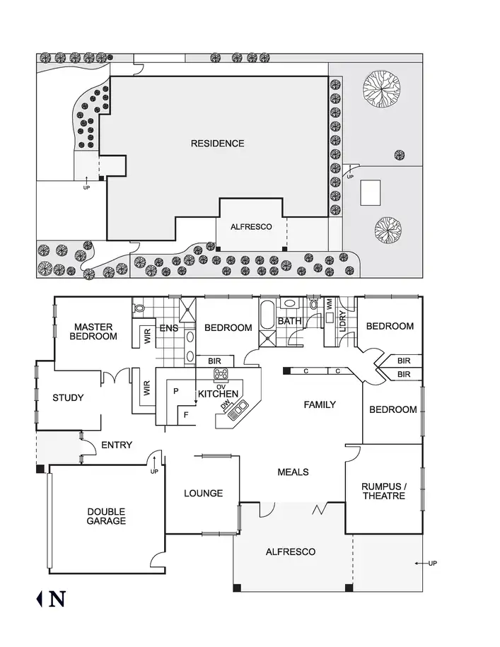 Floorplan of Homely house listing, 3 Breenview Place, Doreen VIC 3754