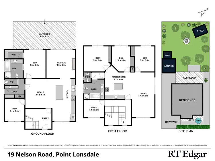Floorplan of Homely house listing, 19 Nelson Road, Point Lonsdale VIC 3225