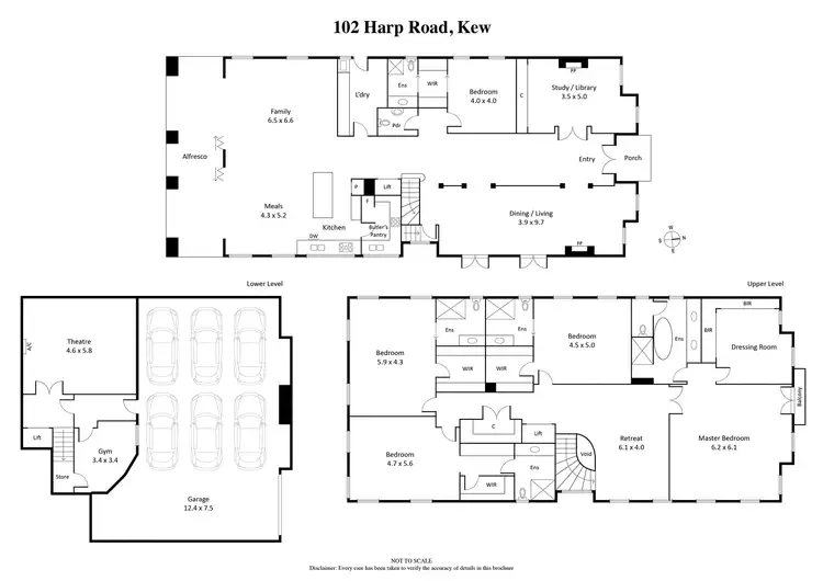 Floorplan of Homely house listing, 102 Harp Road, Kew VIC 3101