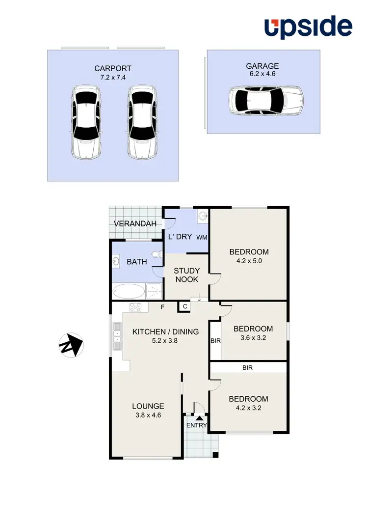 Floorplan of Homely house listing, 198 Garden Street, Geelong VIC 3220