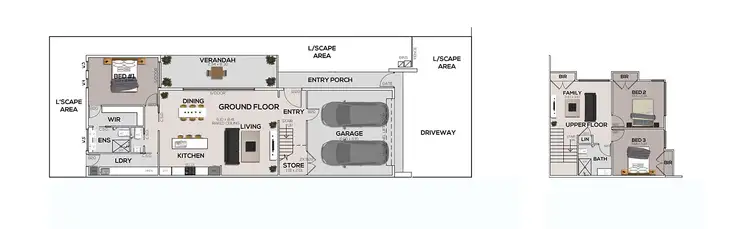 Floorplan of Homely house listing, 5 Capital Street, Alfredton VIC 3350