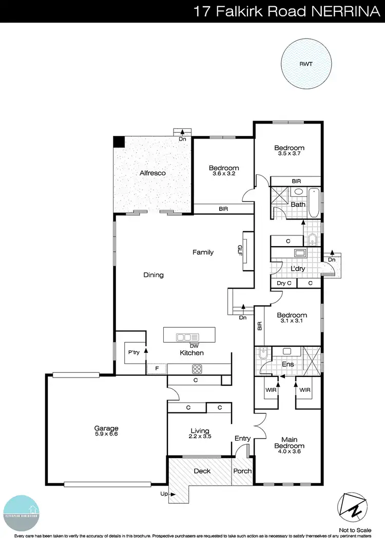 Floorplan of Homely house listing, 17 Falkirk Road, Nerrina VIC 3350