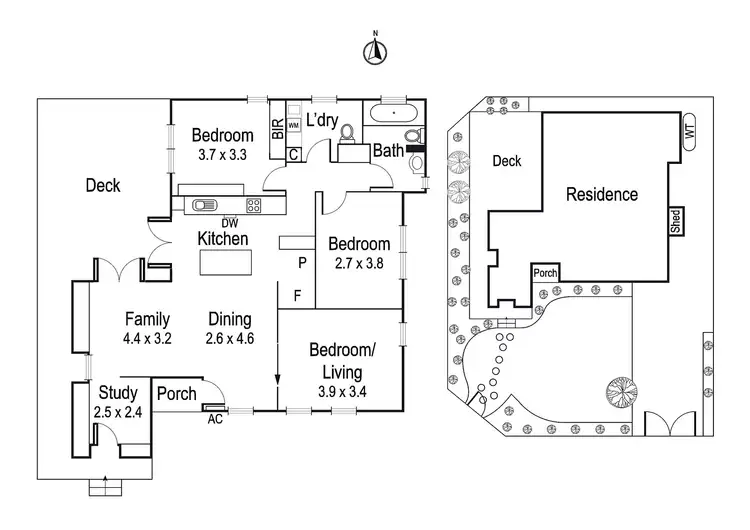 Floorplan of Homely house listing, 100 St Hellier Street, Heidelberg Heights VIC 3081