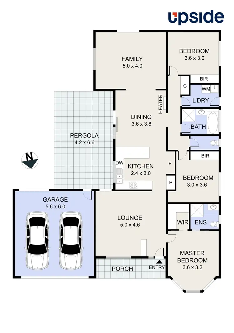 Floorplan of Homely house listing, 21 Ocean Grove, Seabrook VIC 3028