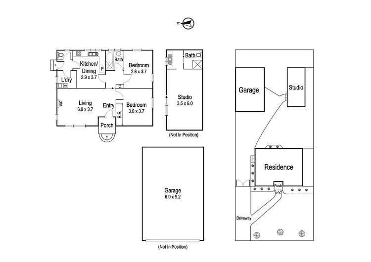 Floorplan of Homely house listing, 288 Oriel Road, Heidelberg West VIC 3081