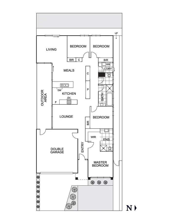 Floorplan of Homely house listing, 13 Hazlett Street, Doreen VIC 3754