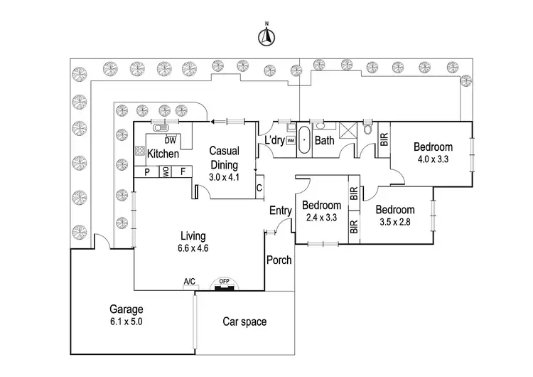 Floorplan of Homely unit listing, 4/171 Waiora Road, Heidelberg Heights VIC 3081