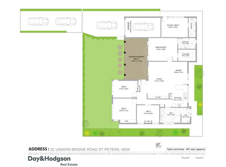 Floorplan of Homely house listing, 32 Unwins Bridge  Road, St Peters NSW 2044