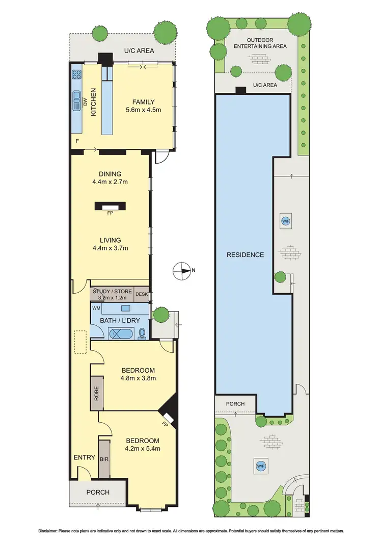 Floorplan of Homely house listing, 37A Sutherland Road, Armadale VIC 3143
