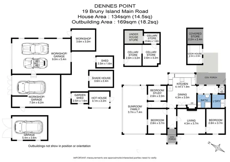 Floorplan of Homely house listing, 19 Bruny Island Main Road, Dennes Point TAS 7150