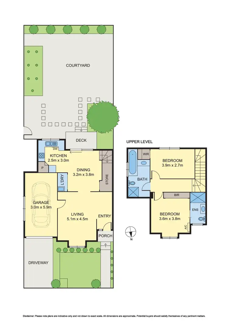 Floorplan of Homely townhouse listing, 9/8-12 Nonda Avenue, Doncaster East VIC 3109