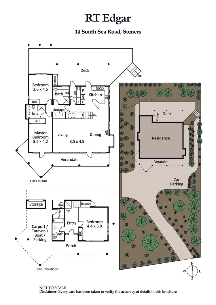 Floorplan of Homely house listing, 14 South Sea Road, Somers VIC 3927
