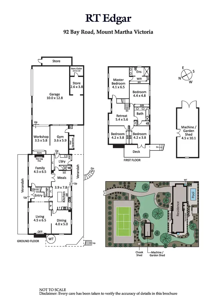 Floorplan of Homely house listing, 92 Bay Road, Mount Martha VIC 3934