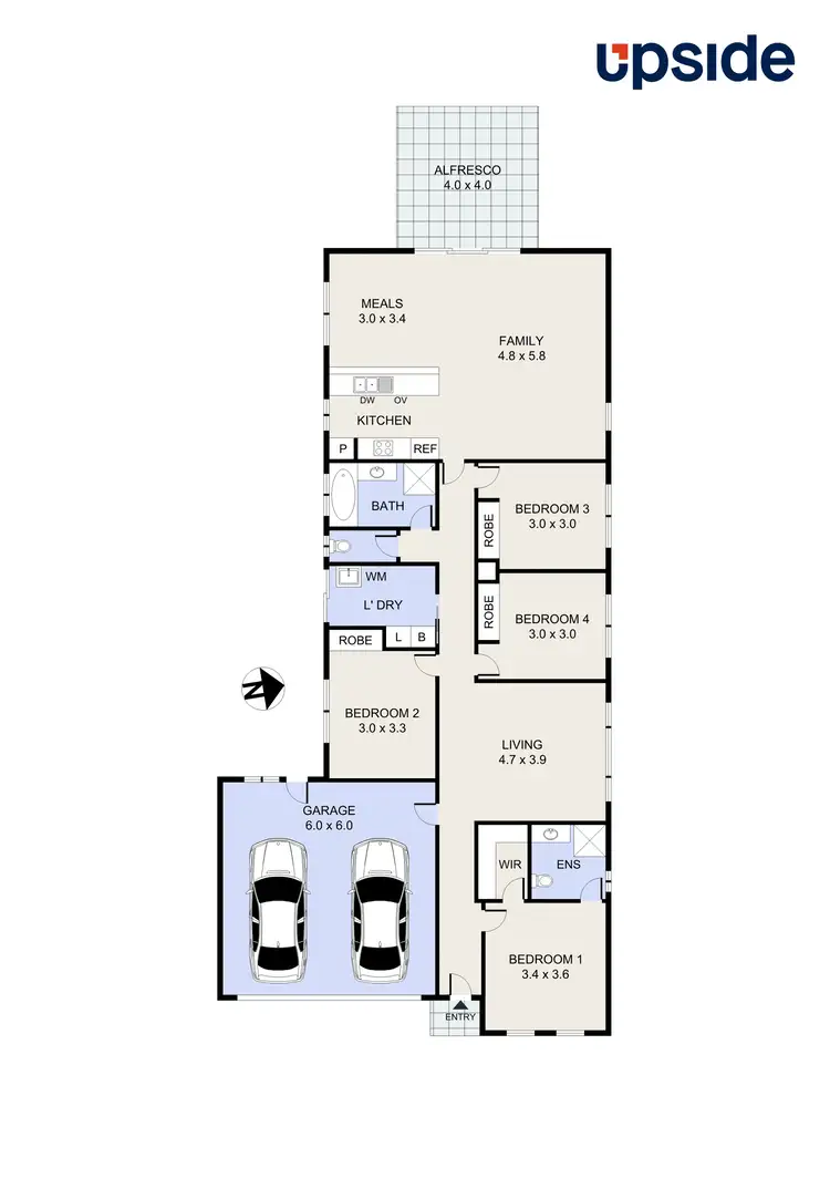 Floorplan of Homely house listing, 30 Buckingham Street, Lara VIC 3212