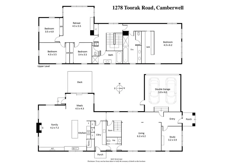 Floorplan of Homely house listing, 1278 Toorak Road, Camberwell VIC 3124