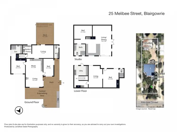 Floorplan of Homely house listing, 25 Melibee Street, Blairgowrie VIC 3942
