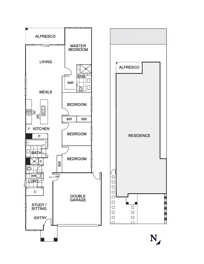 Floorplan of Homely house listing, 3 Destiny View, Mernda VIC 3754