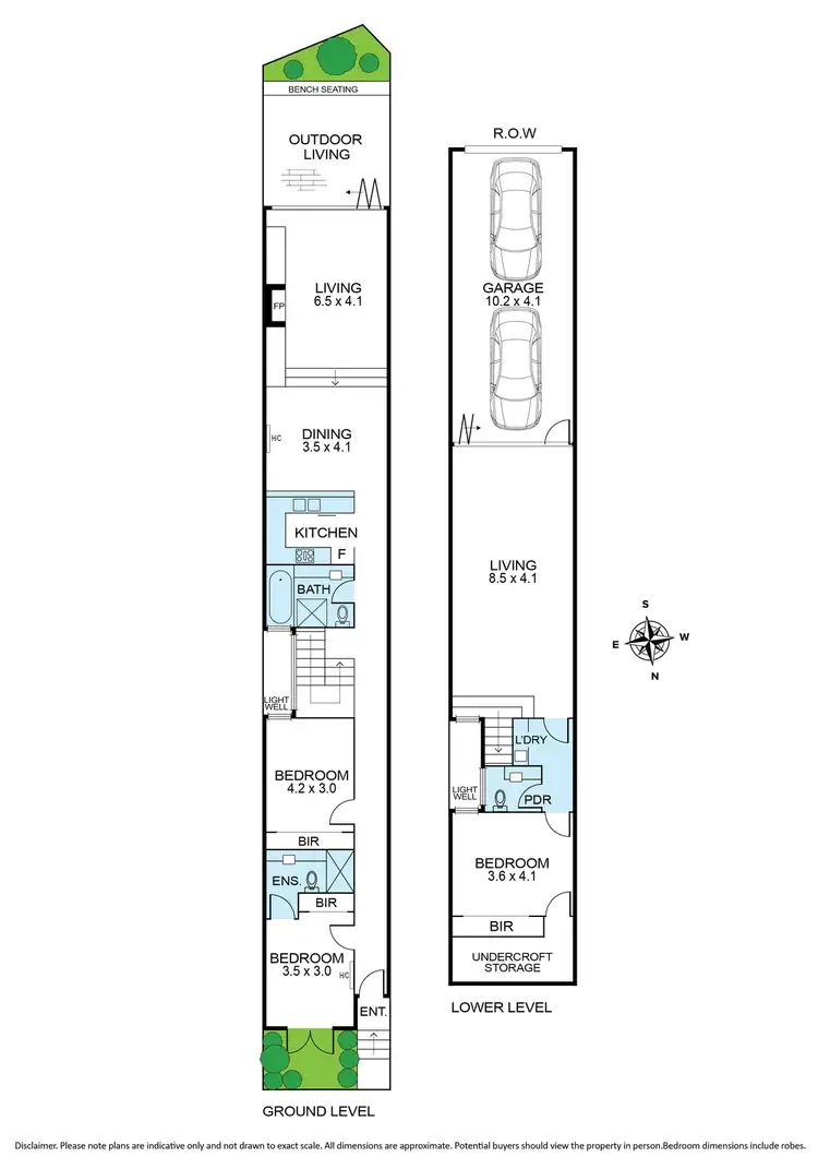 Floorplan of Homely house listing, 8A Urquhart Street, Northcote VIC 3070