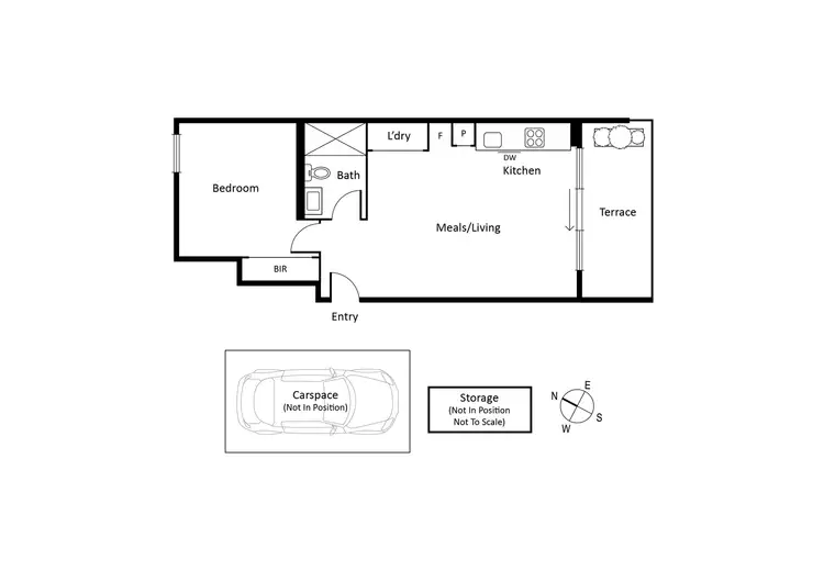 Floorplan of Homely apartment listing, 101/274 Coventry Street, South Melbourne VIC 3205