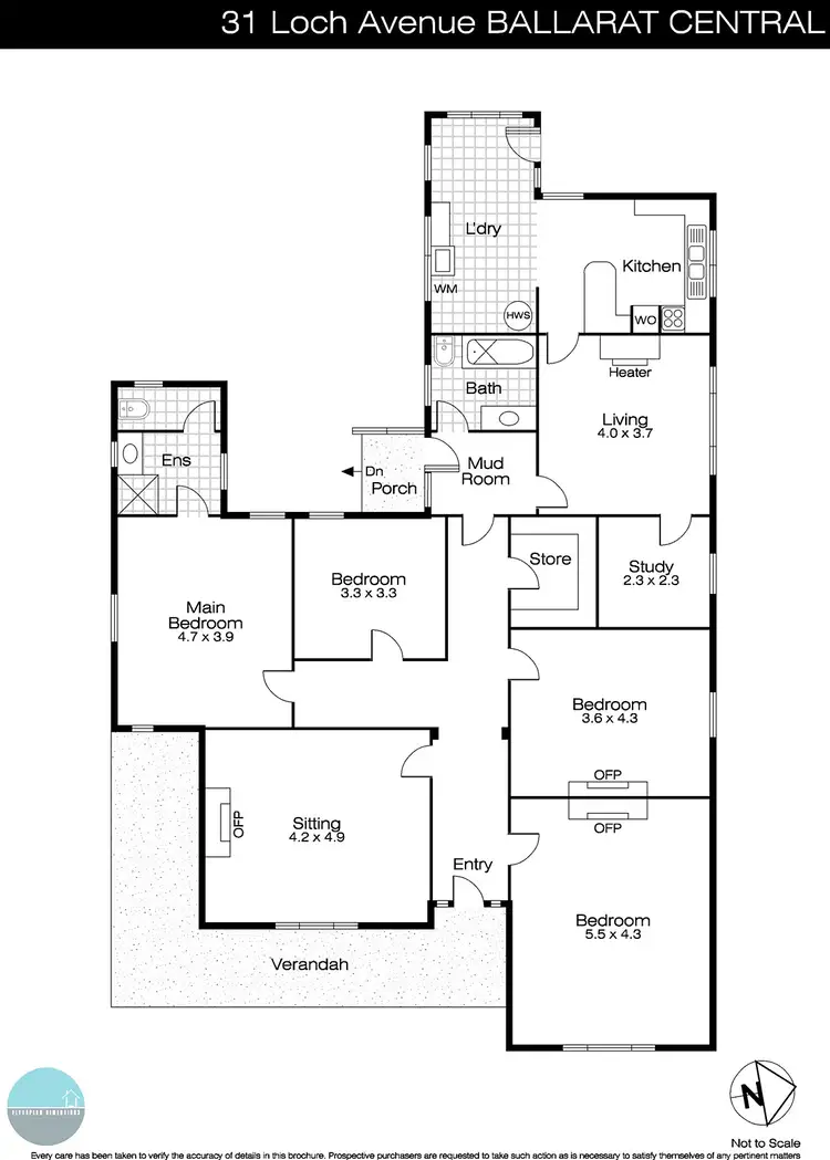 Floorplan of Homely house listing, 31 Loch Avenue, Ballarat Central VIC 3350