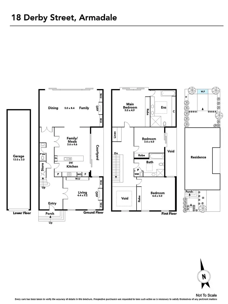 Floorplan of Homely house listing, 18 Derby Street, Armadale VIC 3143