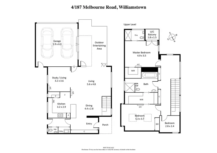 Floorplan of Homely house listing, 4/187 Melbourne Road, Williamstown VIC 3016