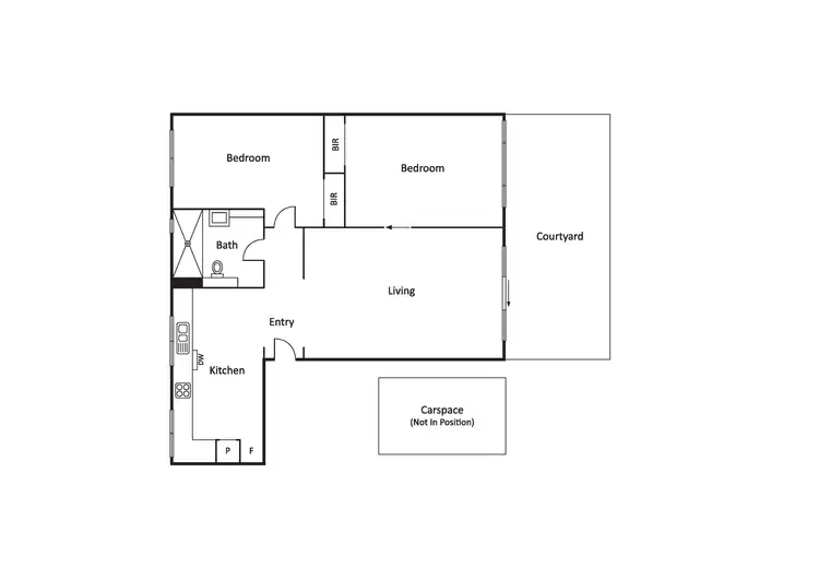 Floorplan of Homely apartment listing, 3/19 Tiuna Grove, Elwood VIC 3184