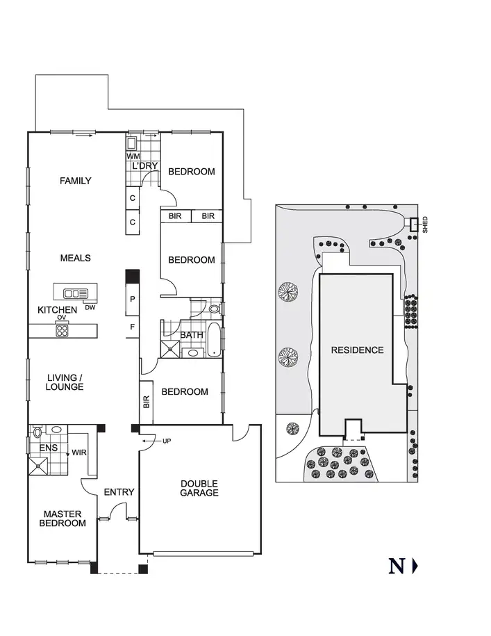 Floorplan of Homely house listing, 3 Kilkenny Rise, Doreen VIC 3754