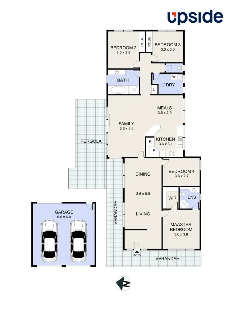 Floorplan of Homely house listing, 15 Duncan Drive, Lara VIC 3212