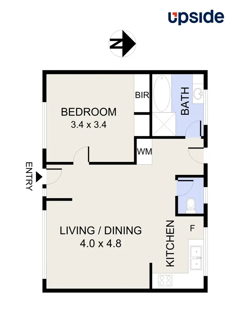 Floorplan of Homely unit listing, 8/15 Florence Street, Mentone VIC 3194