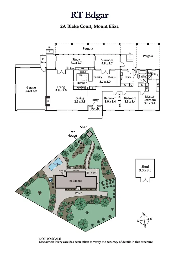 Floorplan of Homely house listing, 2A Blake Court, Mount Eliza VIC 3930