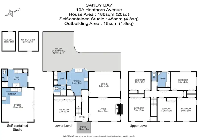 Floorplan of Homely house listing, 10A Heathorn Avenue, Sandy Bay TAS 7005