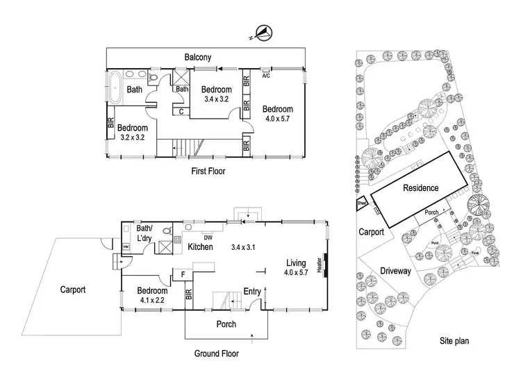 Floorplan of Homely house listing, 17 Rodney Court, Viewbank VIC 3084