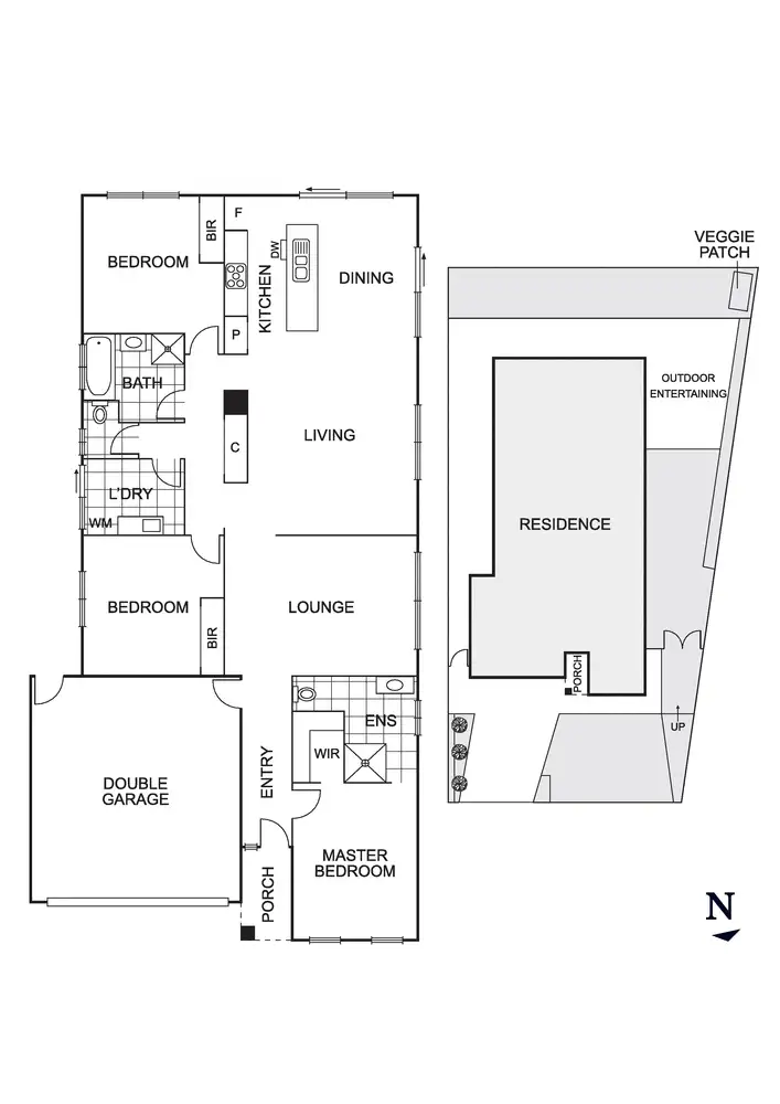 Floorplan of Homely house listing, 6 Turnstone Street, Doreen VIC 3754